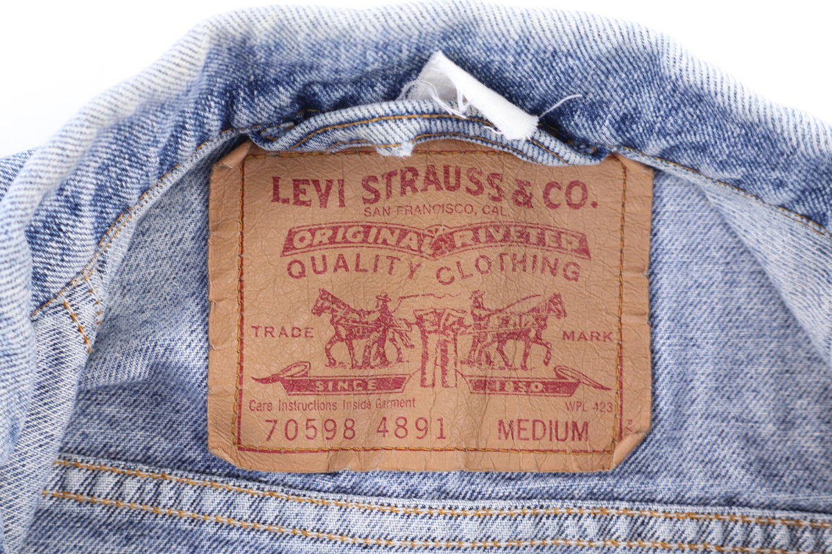 Vintage Levi's Light Wash Denim Jacket product image 4