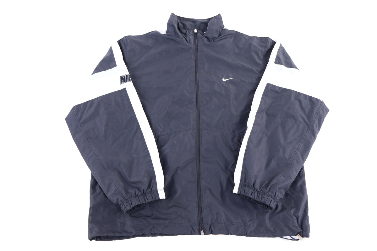 Vintage Nike Embroidered Logo Full Zip Parka Jacket product image 1