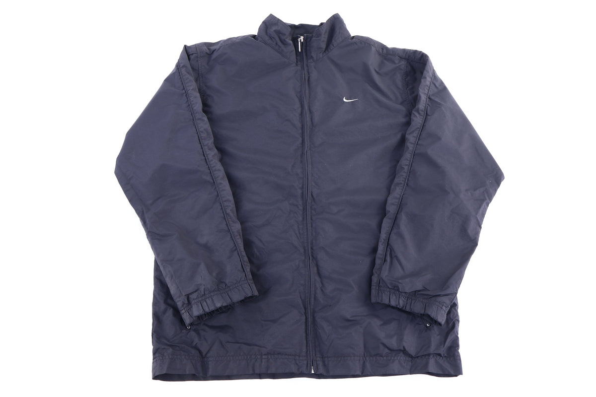 Vintage Nike Embroidered Logo Full Zip Parka Jacket product image 1