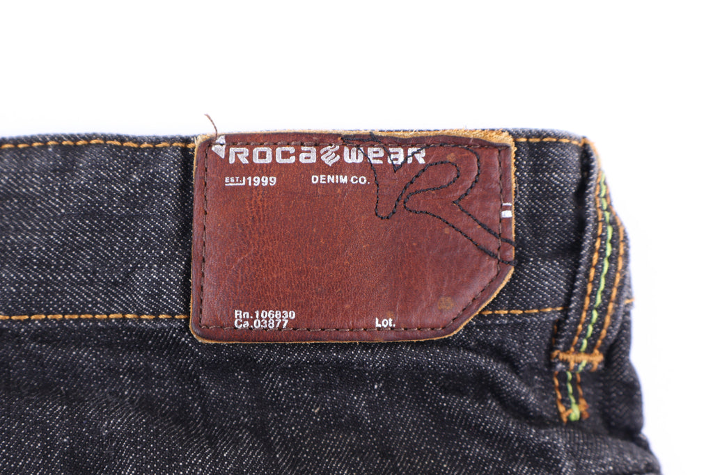 Y2K Rocawear Dark Wash Denim Shorts product image 3