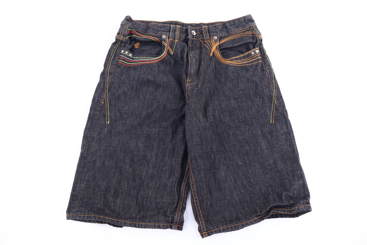 Y2K Rocawear Dark Wash Denim Shorts product image 2